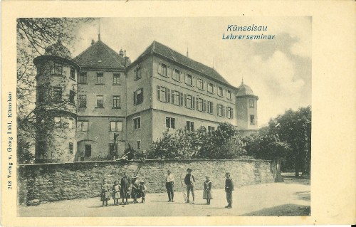 Das Künzelsauer Schloss um 1910