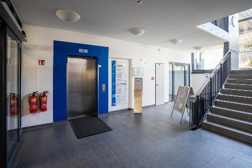 Treppenhaus im medikün