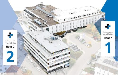Die zwei Gebäude des mediküns