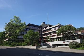 Gebäude Landratsamt Hohenlohekreis Außenansicht