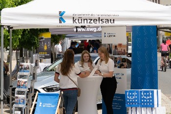 Ausbildungsstand der Stadt Künzelsau.