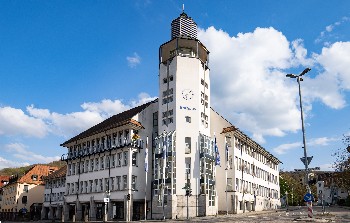 Rathaus Außenansicht, Turm