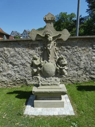 Barockes Steinkreuz.