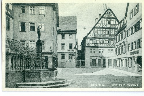 Alte Fotografie des Mainzer Hauses.