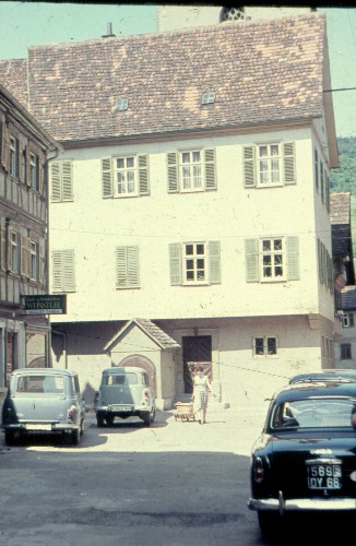 Elternhaus von Hermann Lenz.