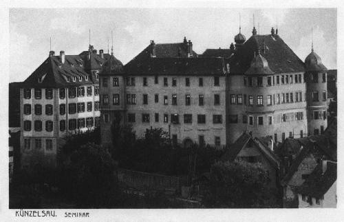 Alte Fotografie vom Schloss um 1900.