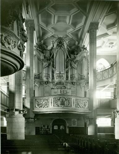 Orgel in der Johanneskirche.
