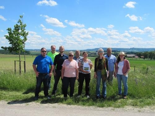 Gruppenfoto im freien
