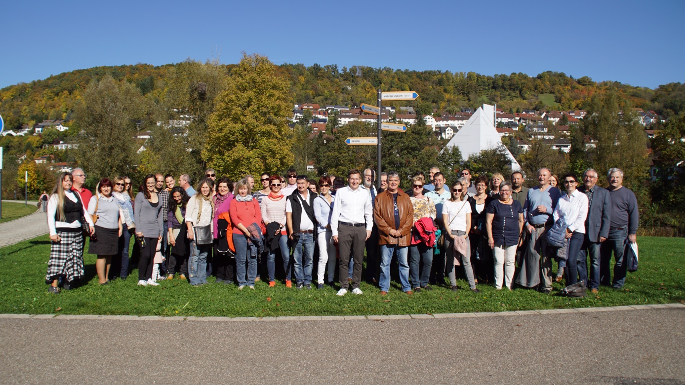 Gruppenbld auf dem Wertwiesenplatz.